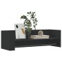 Estante de pared madera de ingeniería negro 100x35x30,5 cm by , Shelves and shelves - Ref: Foro24-848459, Price: 41,99 €, Dis...