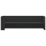 Wandregal aus schwarzem Ingenieurholz 100x35x30,5 cm von , Regale und Regale - Ref: Foro24-848459, Preis: 41,99 €, Rabatt: %