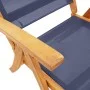 Faltbare Gartenstühle, 4 Stück Massivholz Akazie mit Textilene. von , Gartenstühle - Ref: Foro24-3279241, Preis: 294,67 €, Ra...