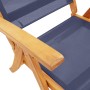 Faltbare Gartenstühle, 4 Stück Massivholz Akazie mit Textilene. von , Gartenstühle - Ref: Foro24-3279241, Preis: 300,93 €, Ra...
