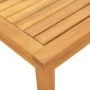 Tumbonas 2 uds con mesa madera maciza acacia y textileno taupe by , Loungers - Ref: Foro24-3279255, Price: 353,07 €, Discount: %