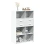 Aparador de madera de ingeniería blanco 80x42,5x124 cm de , Aparadores - Ref: Foro24-3281385, Precio: 123,09 €, Descuento: %