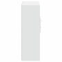 Aparador de madera de ingeniería blanco 80x42,5x124 cm by , Sideboards - Ref: Foro24-3281385, Price: 124,62 €, Discount: %