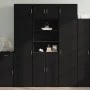 Aparador alto madera de ingeniería negro 70x42,5x185 cm de , Aparadores - Ref: Foro24-3281372, Precio: 176,10 €, Descuento: %