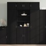 Aparador alto madera de ingeniería negro 70x42,5x185 cm by , Sideboards - Ref: Foro24-3281372, Price: 178,98 €, Discount: %