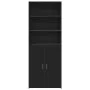 Aparador alto madera de ingeniería negro 70x42,5x185 cm de , Aparadores - Ref: Foro24-3281372, Precio: 176,10 €, Descuento: %