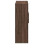 Aparador de madera de ingeniería marrón roble 80x42,5x124 cm by , Sideboards - Ref: Foro24-3281391, Price: 130,43 €, Discount: %