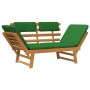 Gartenbank mit Kissen 2 in 1 190 cm massives Akazienholz von vidaXL, Gartenbänke - Ref: Foro24-312121, Preis: 248,39 €, Rabat...