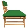 Garden bench with cushions 2 in 1 190 cm solid acacia wood by vidaXL, garden benches - Ref: Foro24-312121, Price: 244,18 €, D...