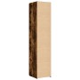 Aparador de madera de ingeniería roble ahumado 40x42,5x185 cm de , Aparadores - Ref: Foro24-3281403, Precio: 137,37 €, Descue...