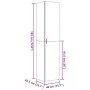 Aparador de madera de ingeniería roble ahumado 40x42,5x185 cm de , Aparadores - Ref: Foro24-3281403, Precio: 134,70 €, Descue...