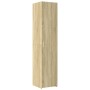 Aparador de madera de ingeniería roble Sonoma 40x42,5x185 cm by , Sideboards - Ref: Foro24-3281401, Price: 141,09 €, Discount: %