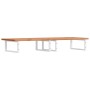 Estante de lavabo de pared de acero y madera maciza de haya by , bathroom vanities - Ref: Foro24-3302456, Price: 197,24 €, Di...