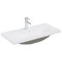 Zweiteiliges Badezimmermöbel-Set aus Keramik und Ingenieurholz. von , Badezimmerwaschtische - Ref: Foro24-3307663, Preis: 225...