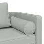 Sofá diván con cojines terciopelo gris claro by , Daybeds - Ref: Foro24-4007571, Price: 141,46 €, Discount: %