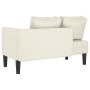 Sofa mit Samtkissen in Cremefarbe von , Tagesbetten - Ref: Foro24-4007578, Preis: 148,31 €, Rabatt: %