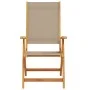 Sillas de jardín plegables 2 uds madera maciza acacia textileno by , Garden chairs - Ref: Foro24-4008423, Price: 177,01 €, Di...