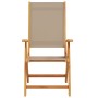 Sillas de jardín plegables 2 uds madera maciza acacia textileno by , Garden chairs - Ref: Foro24-4008423, Price: 177,01 €, Di...