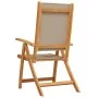 Sillas de jardín plegables 2 uds madera maciza acacia textileno by , Garden chairs - Ref: Foro24-4008423, Price: 177,01 €, Di...