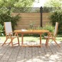 Faltbare Gartenstühle, 2 Stück Massivholz Akazie mit Textilene. von , Gartenstühle - Ref: Foro24-4008421, Preis: 154,83 €, Ra...