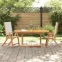 Sillas de jardín plegables 2 uds madera maciza acacia textileno de , Sillas de jardín - Ref: Foro24-4008421, Precio: 151,89 €...