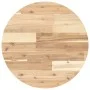 Tablero de mesa redondo madera maciza de acacia Ø50x2 cm by , Table tops - Ref: Foro24-4008683, Price: 31,38 €, Discount: %
