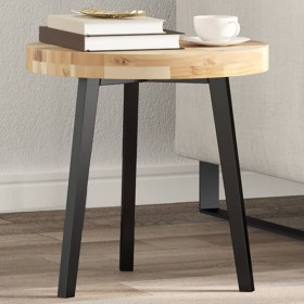 Tablero de mesa redondo madera maciza de acacia Ø40x4 cm by , Table tops - Ref: Foro24-4008688, Price: 34,80 €, Discount: %