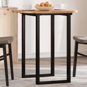 Tablero de mesa redondo madera maciza de acacia Ø70x2 cm by , Table tops - Ref: Foro24-4008697, Price: 53,88 €, Discount: %