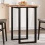 Tablero de mesa redondo madera maciza de acacia Ø70x2 cm de , Tableros para mesas - Ref: Foro24-4008697, Precio: 53,88 €, Des...