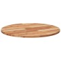 Tablero de mesa redondo madera maciza de acacia Ø70x2 cm by , Table tops - Ref: Foro24-4008697, Price: 55,22 €, Discount: %
