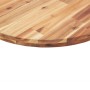 Massiver runder Akazienholztisch Ø70x2 cm von , Tischplatten - Ref: Foro24-4008697, Preis: 55,22 €, Rabatt: %