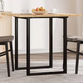 Massiver quadratischer Esstisch aus Akazienholz 80x80x2 cm. von , Tischplatten - Ref: Foro24-4008710, Preis: 79,53 €, Rabatt: %