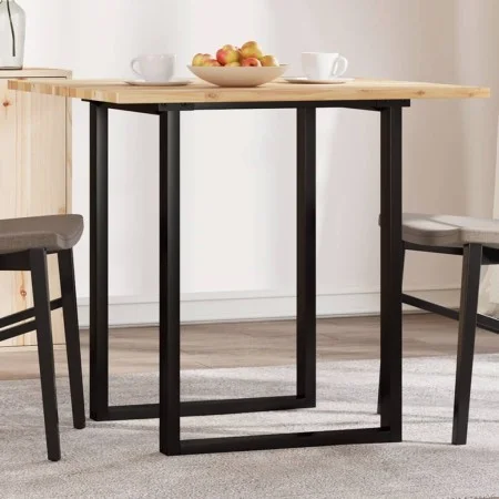 Tablero de mesa cuadrado madera maciza acacia 80x80x2 cm de , Tableros para mesas - Ref: Foro24-4008710, Precio: 79,53 €, Des...