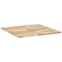 Tablero de mesa cuadrado madera maciza acacia 80x80x2 cm de , Tableros para mesas - Ref: Foro24-4008710, Precio: 79,53 €, Des...