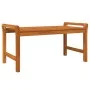 2-teiliges Gartenmöbel mit dunkelgrauen Massivholzkissen von vidaXL, Gartensets - Ref: Foro24-312142, Preis: 239,58 €, Rabatt: %