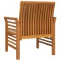 Sessel mit cremeweißen Kissen, 2 Stück aus massivem Akazienholz von vidaXL, Gartenstühle - Ref: Foro24-312137, Preis: 261,87 ...