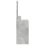 Tocador con espejo gris hormigón 80x41x144,5 cm by , Bedroom Dressers - Ref: Foro24-848174, Price: 97,57 €, Discount: %