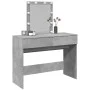Tocador con luces LED gris hormigón 100x40x130 cm by , Bedroom Dressers - Ref: Foro24-848195, Price: 115,48 €, Discount: %