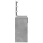 Schminktisch mit LED-Lichtern in Betongrau 100x40x130 cm. von , Schlafzimmerkommoden - Ref: Foro24-848195, Preis: 115,72 €, R...