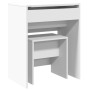 Frisiertisch mit weißem Hocker 60x40x113,5 cm von , Schlafzimmerkommoden - Ref: Foro24-848213, Preis: 102,75 €, Rabatt: %
