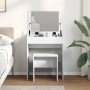 Tocador con taburete blanco 60x40x113,5 cm de , Tocadores para dormitorios - Ref: Foro24-848213, Precio: 102,63 €, Descuento: %