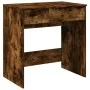 Tocador con espejo roble ahumado 73x46,5x120 cm by , Bedroom Dressers - Ref: Foro24-848224, Price: 84,42 €, Discount: %
