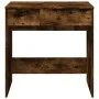 Tocador con espejo roble ahumado 73x46,5x120 cm by , Bedroom Dressers - Ref: Foro24-848224, Price: 84,42 €, Discount: %