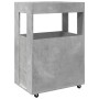 Carrito de bar madera de ingeniería gris hormigón 60x39,5x89 cm by , Sideboards - Ref: Foro24-848272, Price: 105,10 €, Discou...