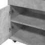 Carrito de bar madera de ingeniería gris hormigón 60x39,5x89 cm de , Aparadores - Ref: Foro24-848272, Precio: 101,08 €, Descu...