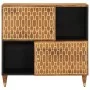 Armario auxiliar madera maciza de mango 80x33x75 cm de , Aparadores - Ref: Foro24-358311, Precio: 124,73 €, Descuento: %