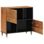 Armario auxiliar madera maciza de mango 80x33x75 cm by , Sideboards - Ref: Foro24-358311, Price: 126,70 €, Discount: %