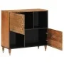 Massivholz-Nebenschrank aus Mangoholz 80x33x75 cm von , Sideboards - Ref: Foro24-358311, Preis: 124,73 €, Rabatt: %
