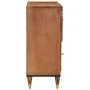 Massivholz-Nebenschrank aus Mangoholz 80x33x75 cm von , Sideboards - Ref: Foro24-358311, Preis: 124,73 €, Rabatt: %