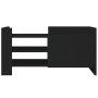 Mueble de TV madera de ingeniería negro 80x35x40 cm by , TV Furniture - Ref: Foro24-848368, Price: 51,45 €, Discount: %